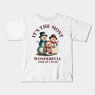 The most wonderful time of a year Kids T-Shirt